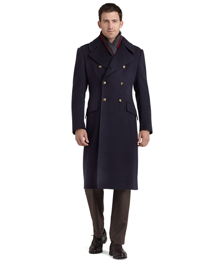 Men's Golden Fleece Officer's Coat | Brooks Brothers