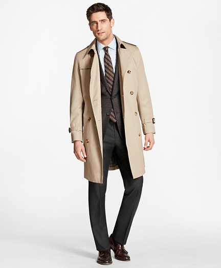 brooks brothers trench