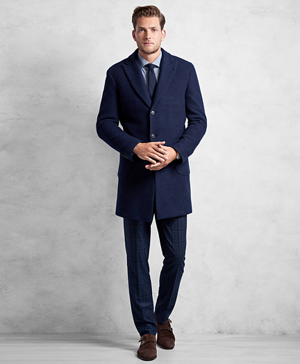 brooks brothers men's overcoats