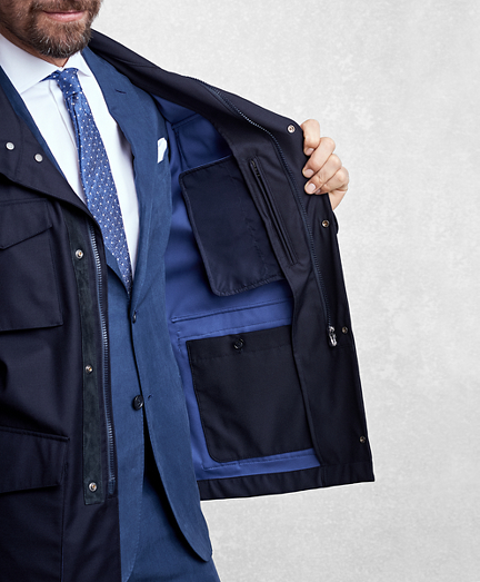 brooks brothers fleece jacket