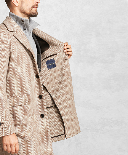brooks brothers mens overcoat