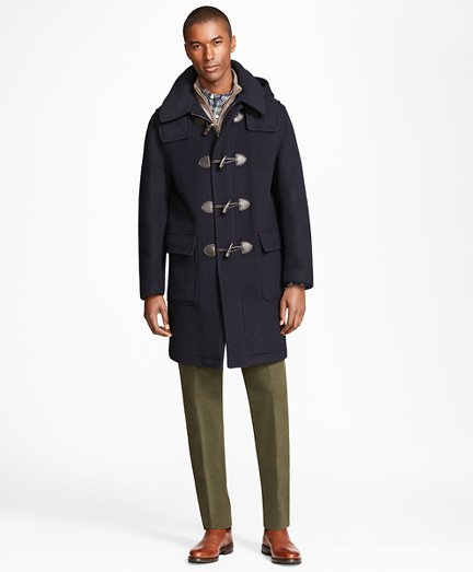 brooks brothers wool coat