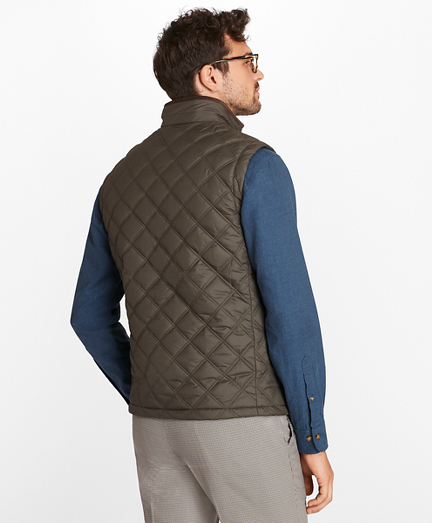 brooks brothers quilted vest