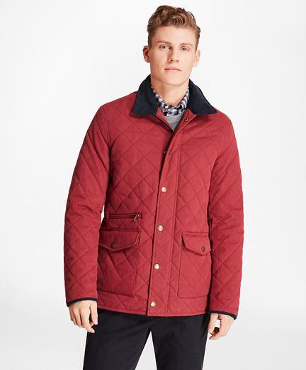 brooks brothers quilted coat