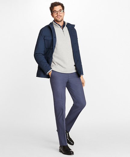 Cotton and Nylon Stretch Jacket