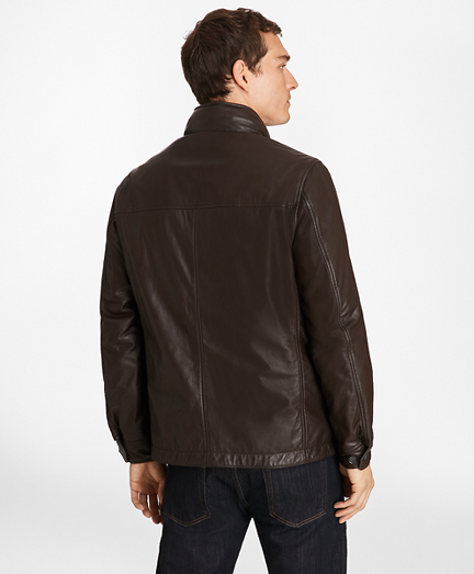 brooks brothers leather