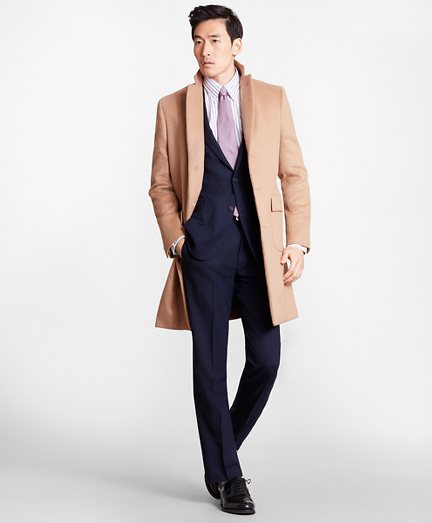 camel hair polo coat