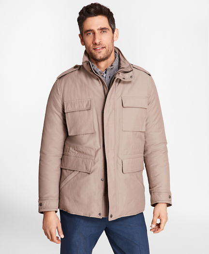 Water-Repellent Tech Twill Field Jacket 