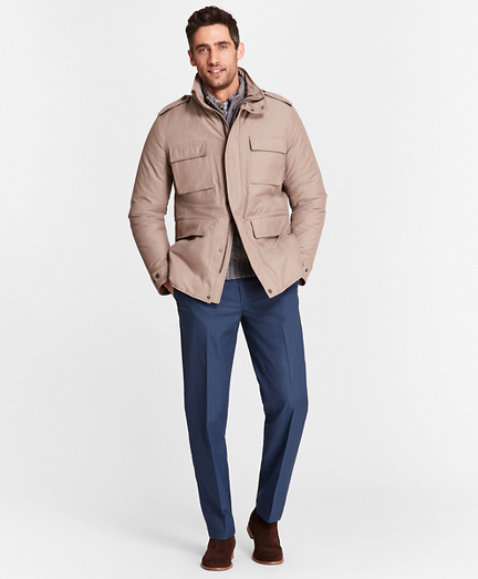 Water-Repellent Tech Twill Field Jacket - Brooks Brothers