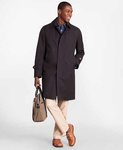 Single-Breasted Trench Coat - Brooks 