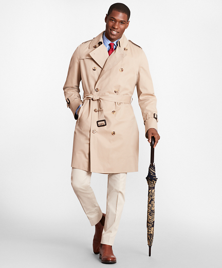 brooks brothers trench coat