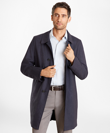 brooks brothers trench coat mens
