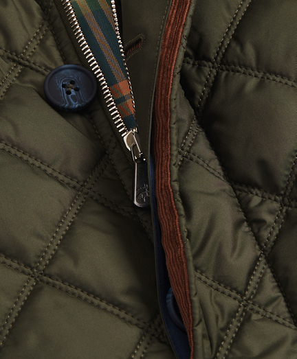 brooks brothers diamond quilted jacket
