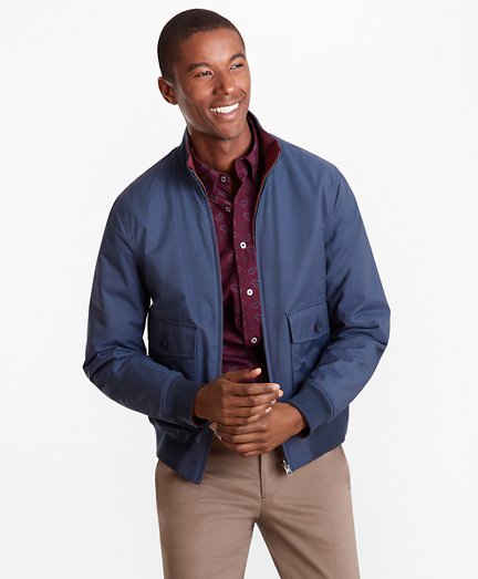 Reversible Bomber Jacket Brooks Brothers