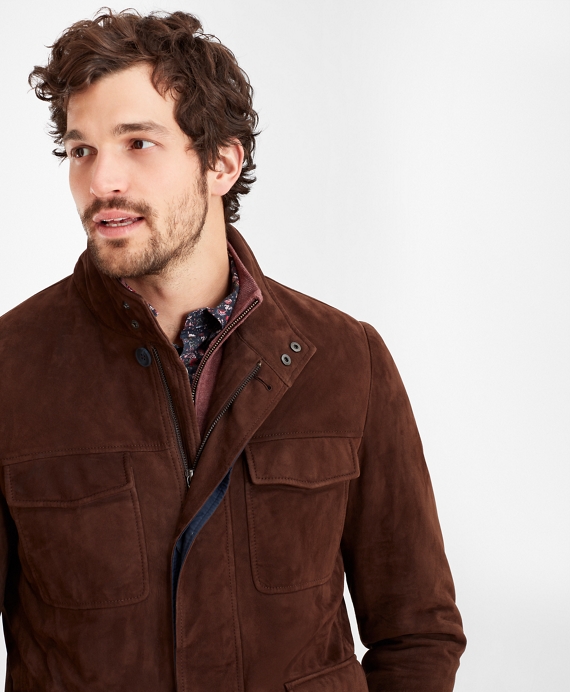 Suede Field Jacket - Brooks Brothers