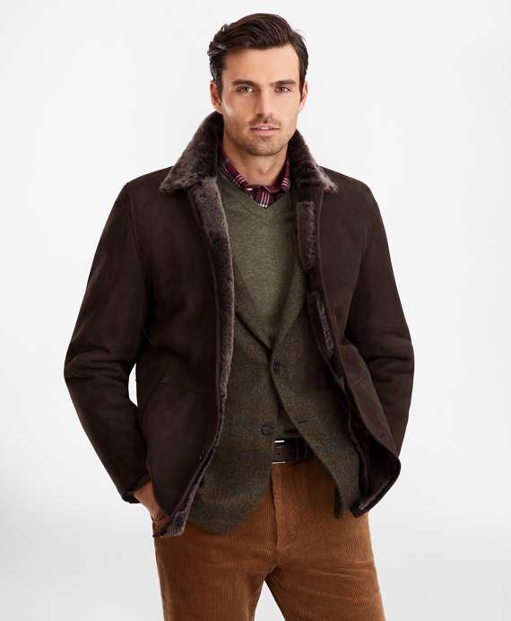 Shearling Jacket - Brooks Brothers