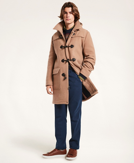 Wool Duffle Coat - Brooks Brothers