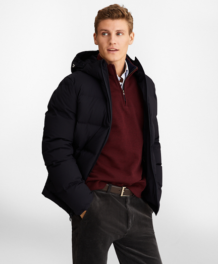 brooks brothers puffer vest