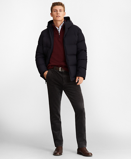 brooks brothers down coat