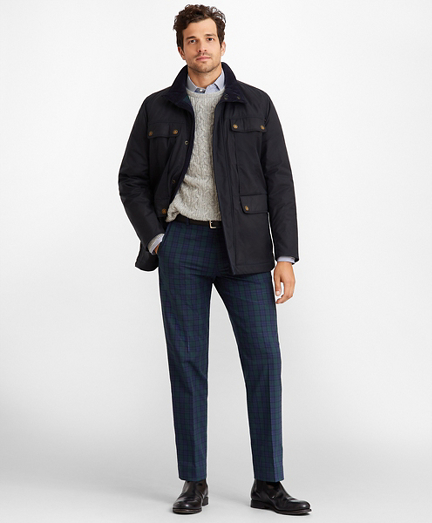 brooks brothers waxed jacket