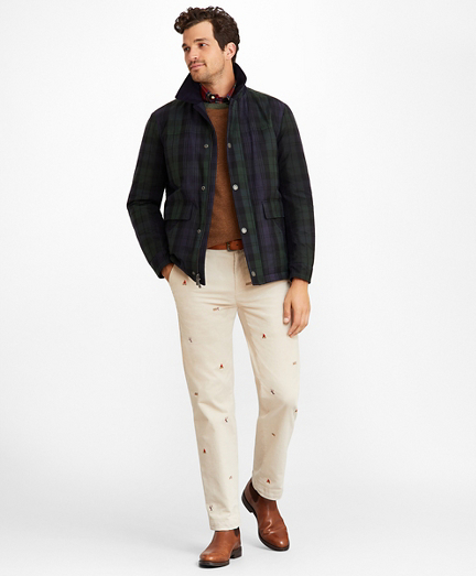 brooks brothers waxed jacket