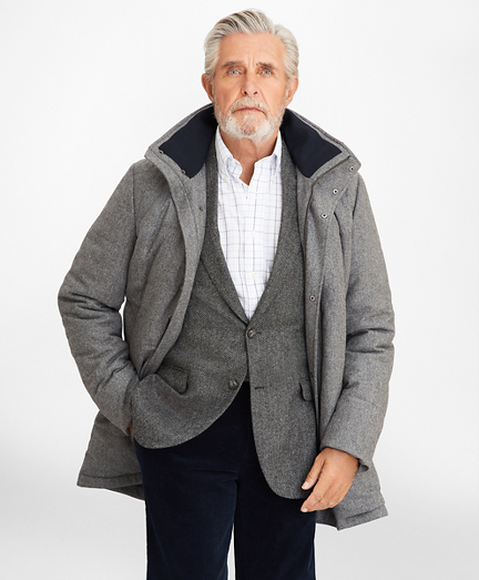 brooks brothers down coat