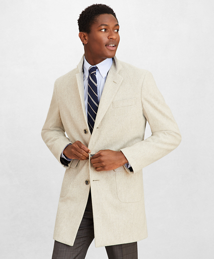 Golden Fleece&reg; Double-Weave Wool Topcoat