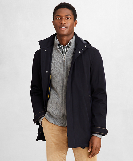 brooks brothers fleece jacket
