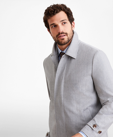 Golden Fleece&reg; Merino Wool Trench Coat