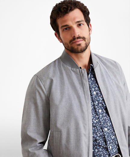 merino bomber jacket