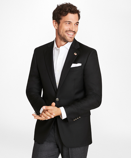 brooks brothers black blazer