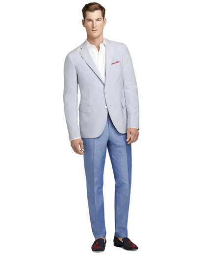 brooks brothers seersucker blazer