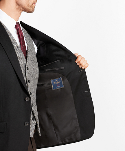 black cashmere sport coat