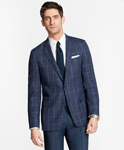 hopsack blazer brooks brothers