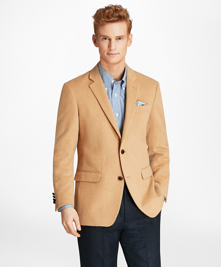 brooks brothers camel hair blazer