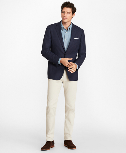 regent fit hopsack sport coat