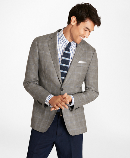 regent fit hopsack sport coat
