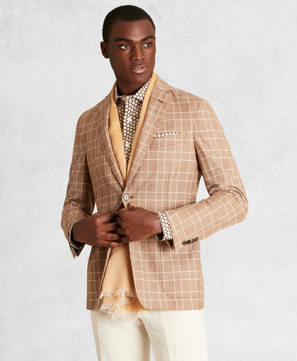 Brooks Brothers Men's Golden Fleece Wool-Blend Check Twill Sport Coat on Brooks  Brothers | AccuWeather Shop