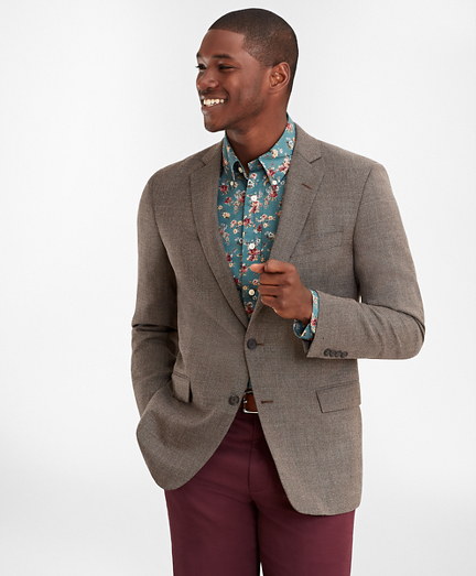 regent fit hopsack sport coat