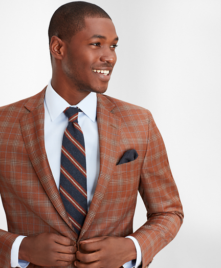 brooks brothers plaid blazer