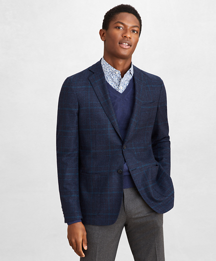 Golden Fleece&reg; BrooksCloud&trade; Plaid Sport Coat