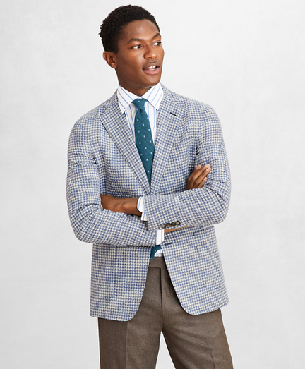 brooks brothers houndstooth blazer