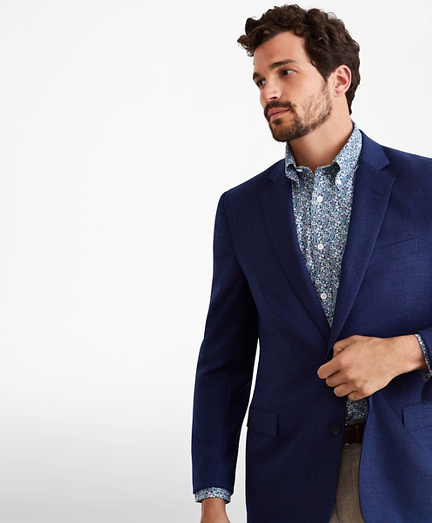 regent fit hopsack sport coat