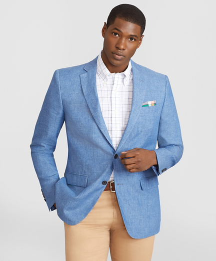 Regent Fit Linen Sport Coat