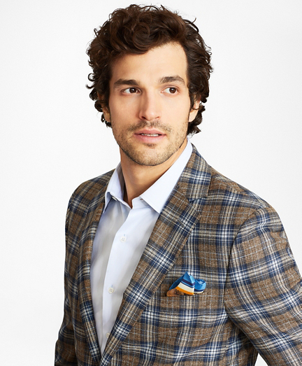 Regent Fit Combo Plaid Sport Coat