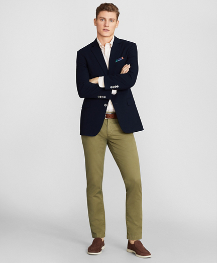 Regent Fit Seersucker Sport Coat Brooks Brothers