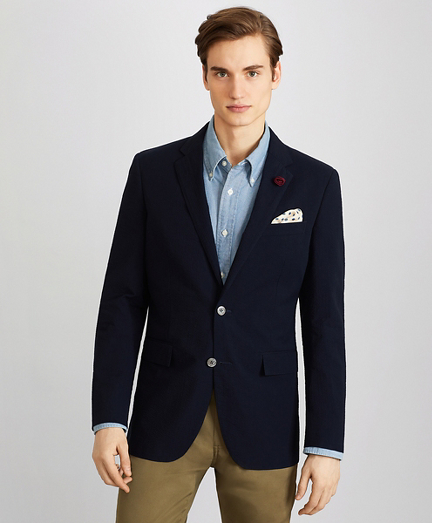 brooks brothers seersucker blazer