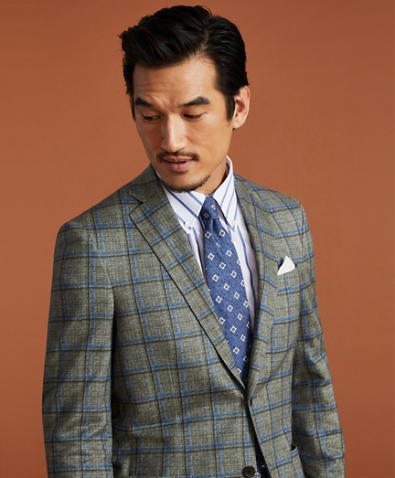 brooks brothers plaid blazer