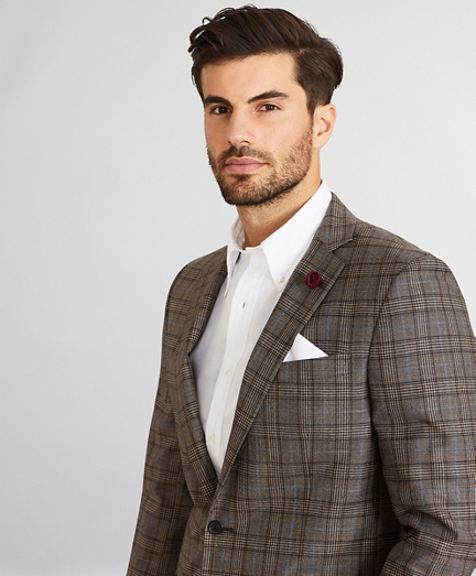brooks brothers plaid blazer