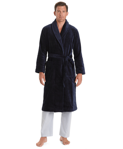 brooks brothers mens robe